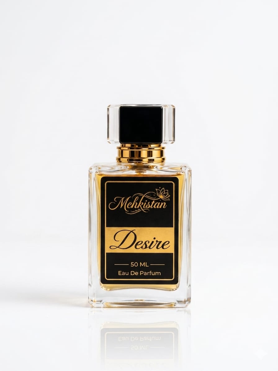 Mehkistan Desire – Royal Oud & Vanilla Perfume (50ML)